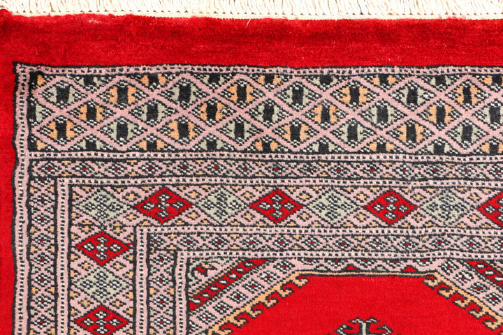 Red Jaldar 2' 4 x 3' 10 - No. 44579 - ALRUG Rug Store