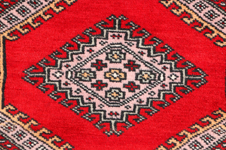 Red Jaldar 2' 4 x 3' 10 - No. 44579 - ALRUG Rug Store