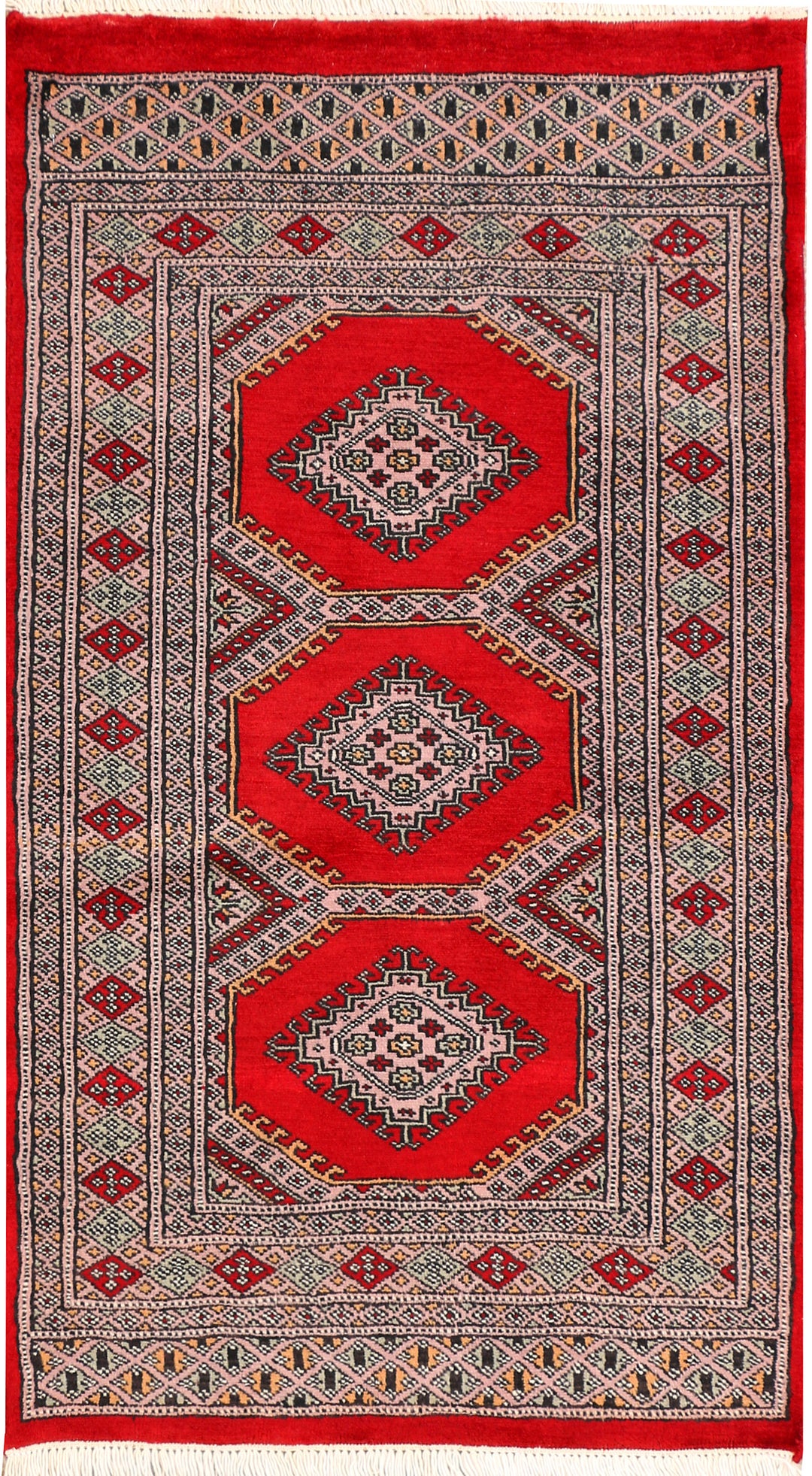 Red Jaldar 2' 4 x 3' 10 - No. 44579 - ALRUG Rug Store