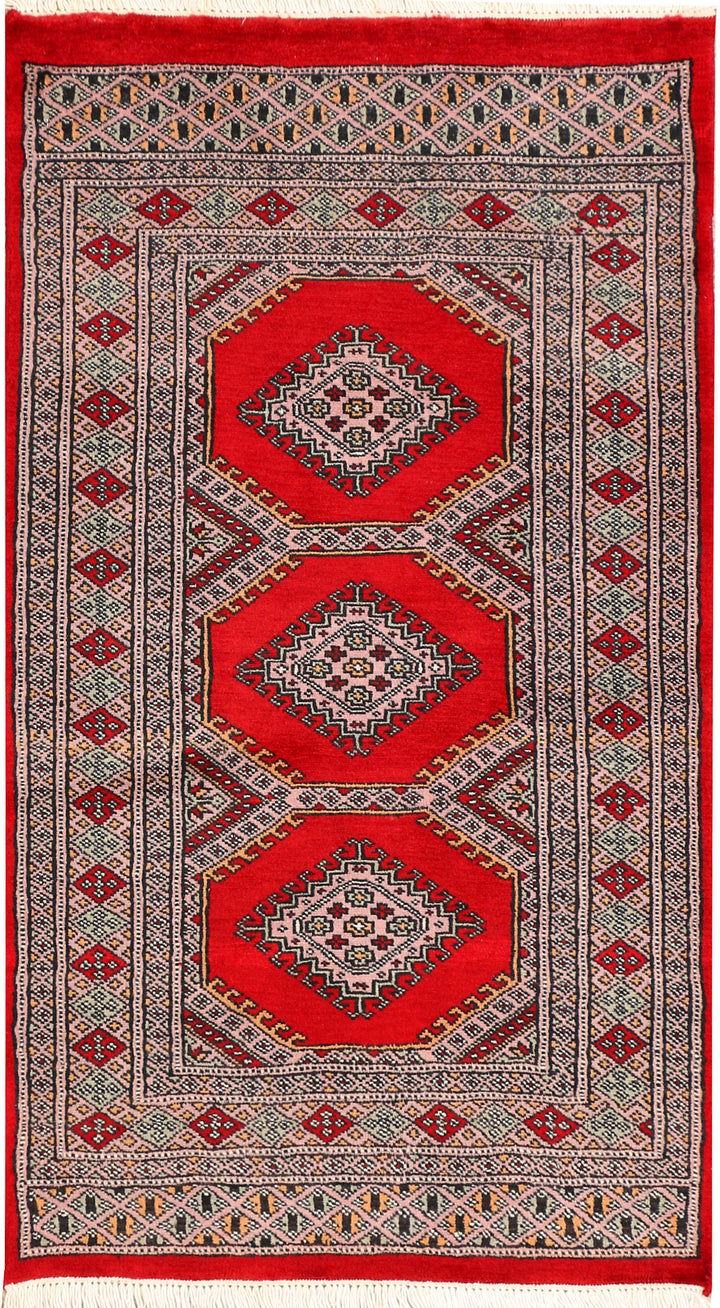 Red Jaldar 2' 4 x 3' 10 - No. 44579 - ALRUG Rug Store