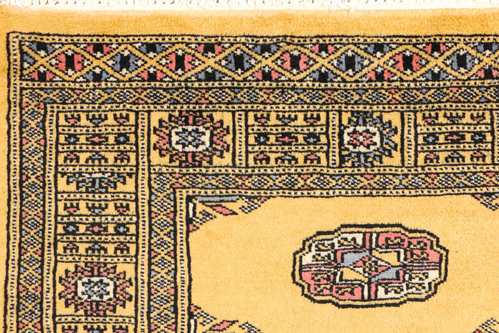 Gold Bokhara 2' 6 x 3' 9 - No. 44590 - ALRUG Rug Store
