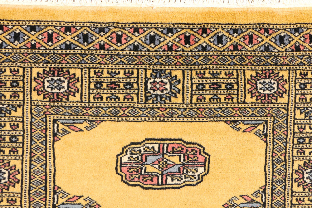 Gold Bokhara 2' 6 x 3' 9 - No. 44590 - ALRUG Rug Store