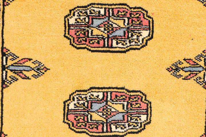 Gold Bokhara 2' 6 x 3' 9 - No. 44590 - ALRUG Rug Store