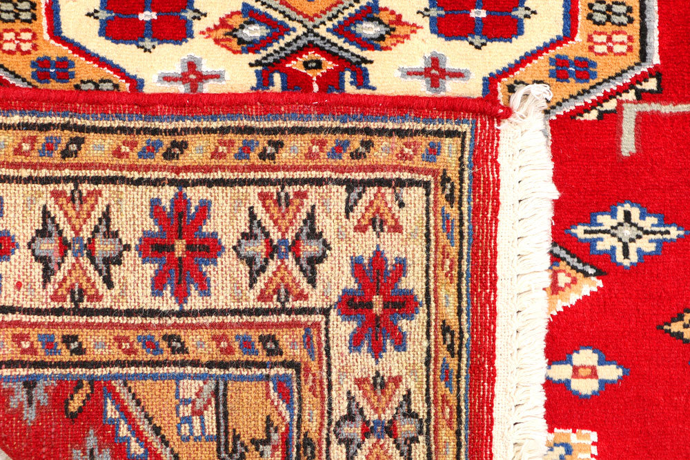 Red Caucasian 2' 7 x 3' 10 - No. 44592 - ALRUG Rug Store