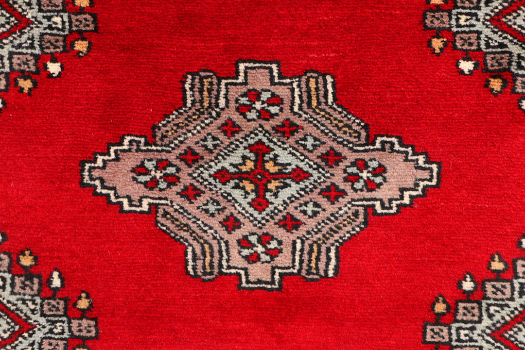 Red Jaldar 2'  7" x 4'  4" - No. QA54365