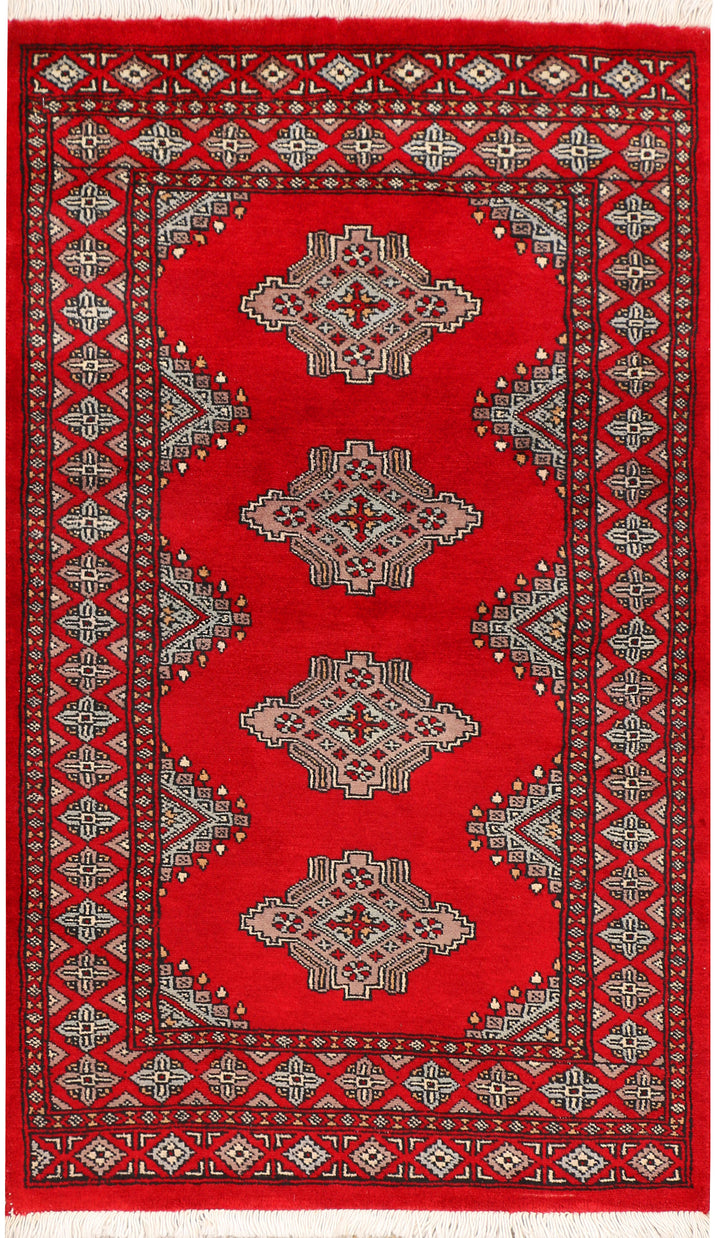 Red Jaldar 2'  7" x 4'  4" - No. QA54365