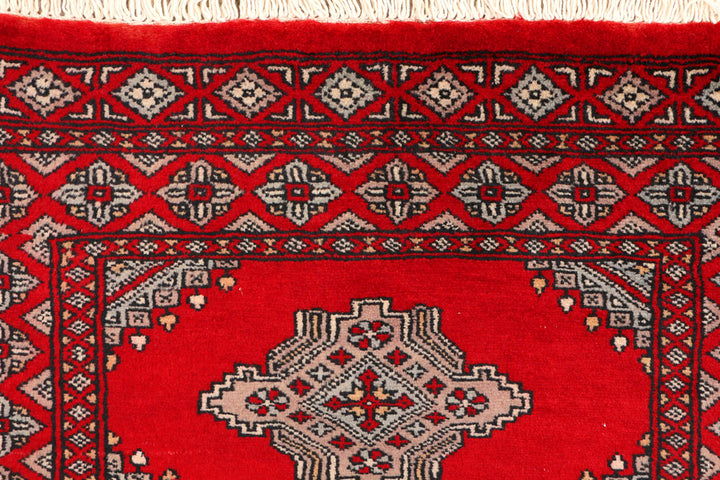 Red Jaldar 2' 6 x 3' 11 - No. 44615 - ALRUG Rug Store