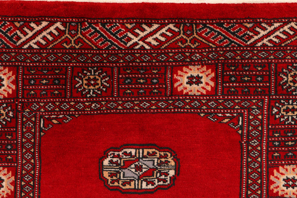 Red Bokhara 2' 7 x 3' 6 - No. 44635 - ALRUG Rug Store
