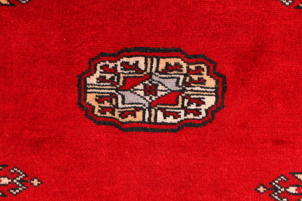 Red Bokhara 2' 7 x 3' 6 - No. 44635 - ALRUG Rug Store