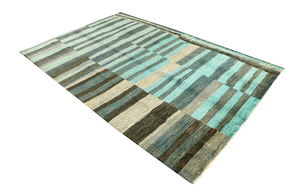 Multi Colored Gabbeh 5' 5 x 8' 1 - No. 44672 - ALRUG Rug Store