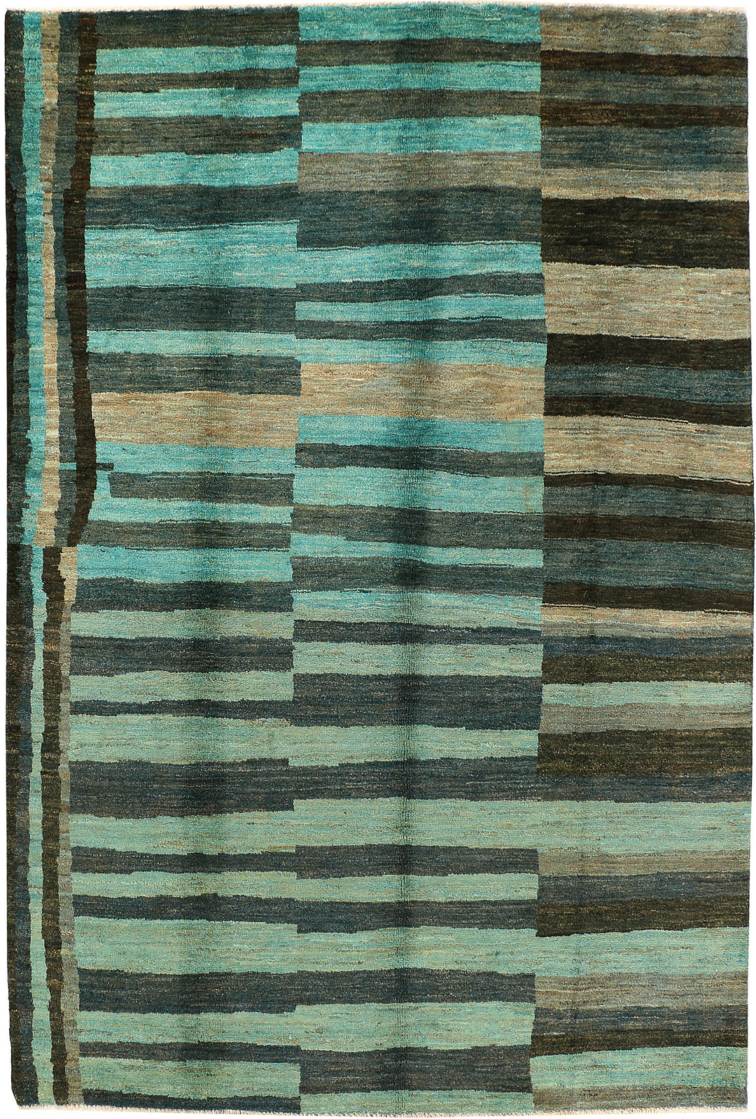 Multi Colored Gabbeh 5' 5 x 8' 1 - No. 44672 - ALRUG Rug Store