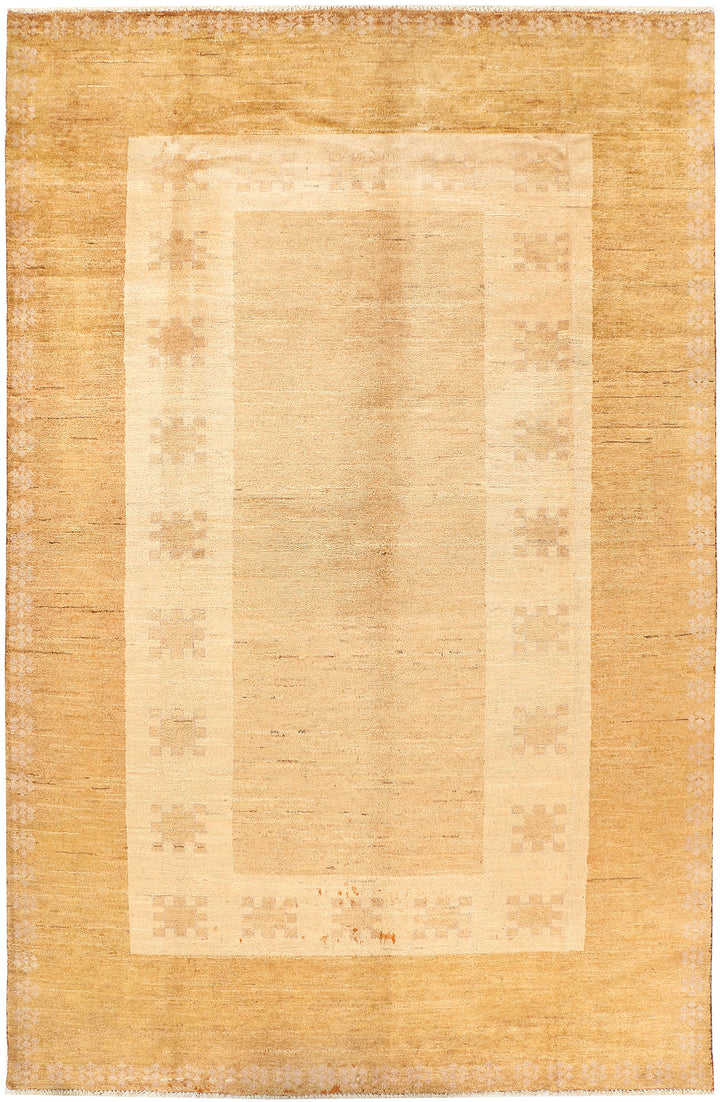 Navajo White Gabbeh 5' 7 x 8' 8 - No. 44673 - ALRUG Rug Store