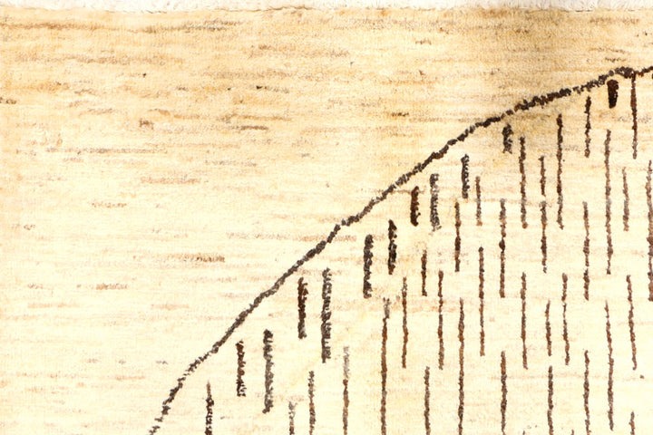 Navajo White Gabbeh 5' 1 x 6' 9 - No. 44674 - ALRUG Rug Store