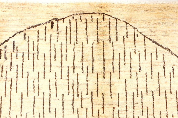 Navajo White Gabbeh 5' 1 x 6' 9 - No. 44674 - ALRUG Rug Store