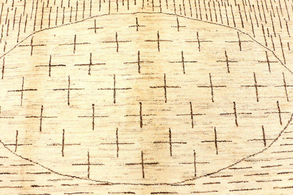 Navajo White Gabbeh 5' 1 x 6' 9 - No. 44674 - ALRUG Rug Store