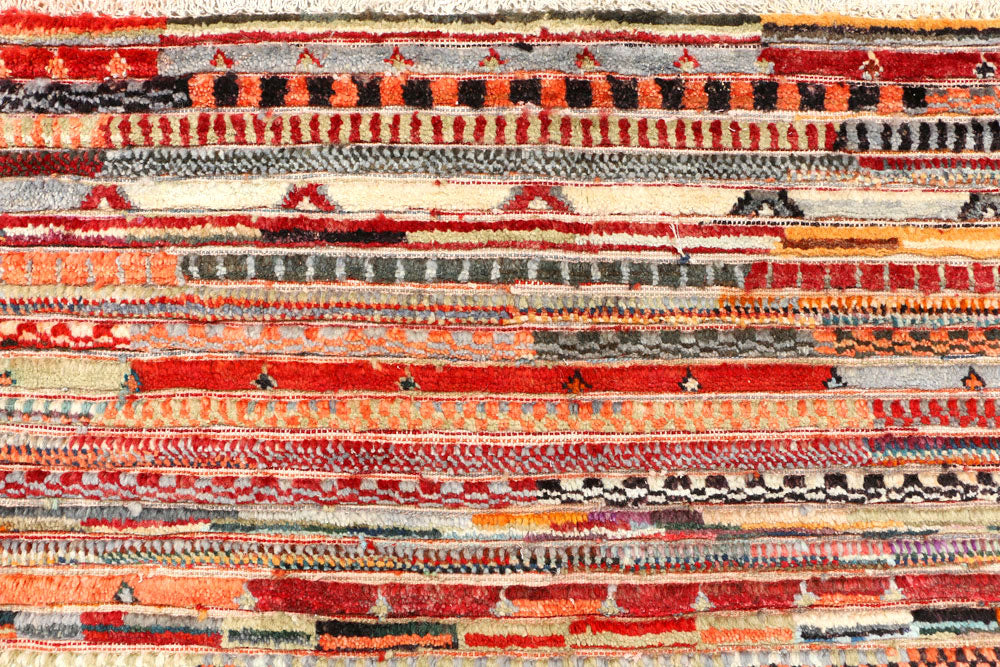Multi Colored Gabbeh 5' 5 x 8' - No. 44676 - ALRUG Rug Store