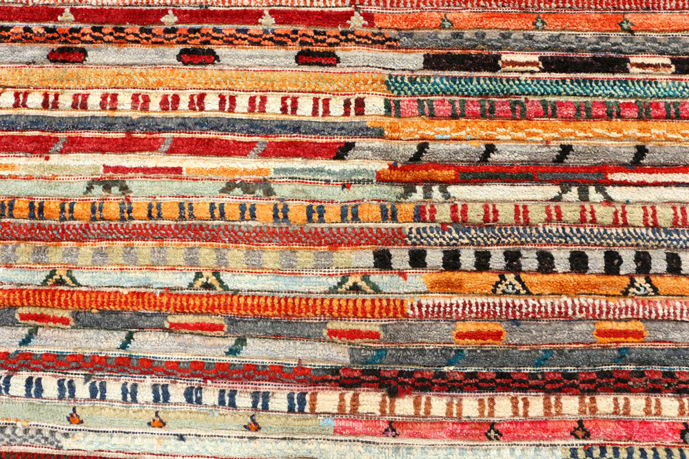 Multi Colored Gabbeh 5' 5 x 8' - No. 44676 - ALRUG Rug Store