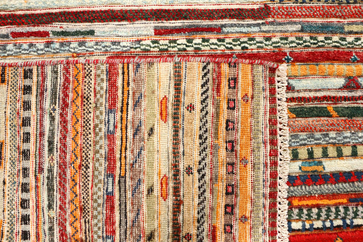 Multi Colored Gabbeh 5' 5 x 8' - No. 44676 - ALRUG Rug Store