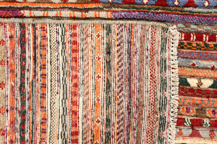 Multi Colored Gabbeh 5' 11 x 9' 2 - No. 44678 - ALRUG Rug Store