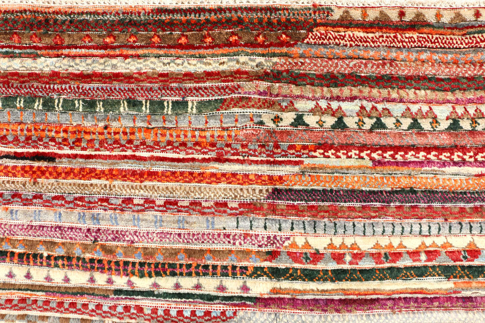 Multi Colored Gabbeh 5' 11 x 9' - No. 44679 - ALRUG Rug Store