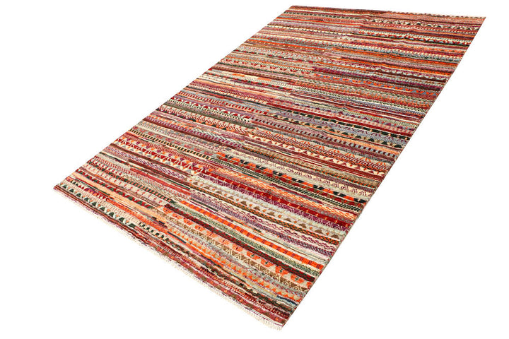 Multi Colored Gabbeh 5' 11 x 9' - No. 44679 - ALRUG Rug Store
