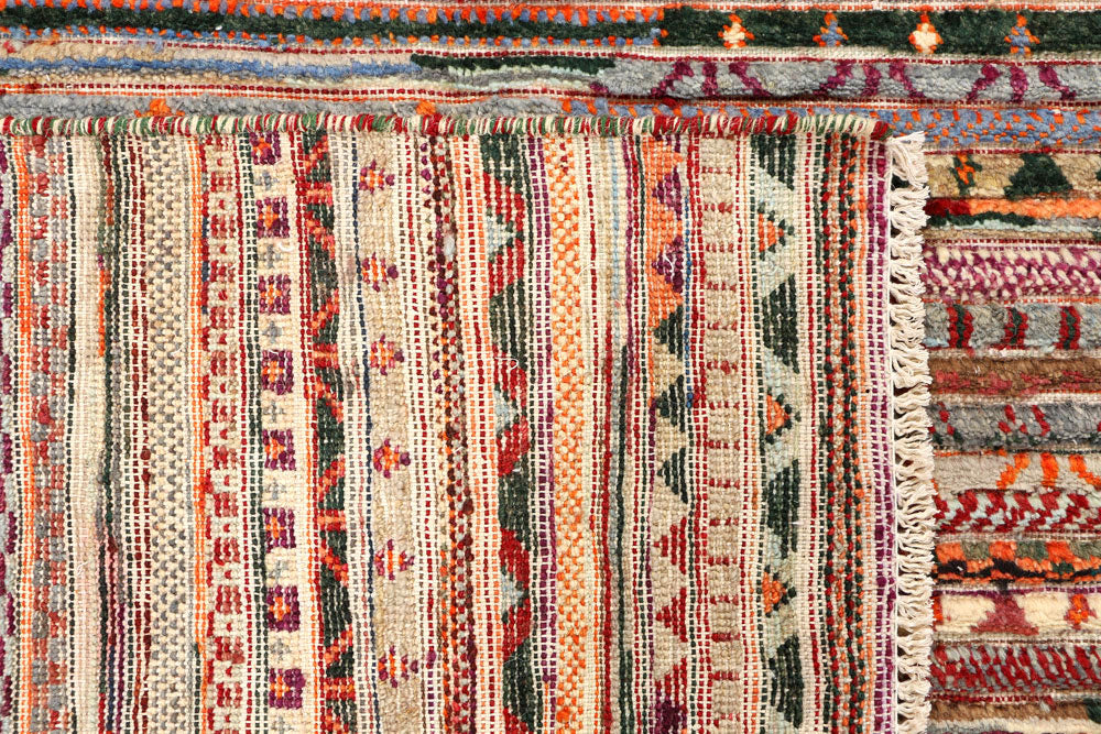 Multi Colored Gabbeh 5' 11 x 9' - No. 44679 - ALRUG Rug Store