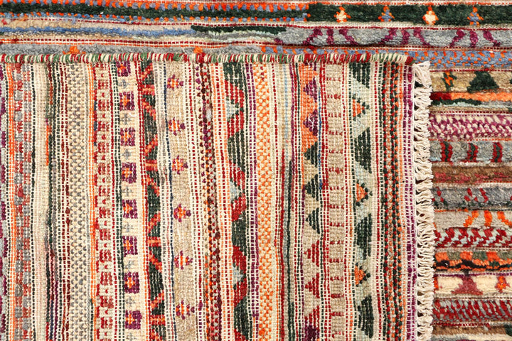 Multi Colored Gabbeh 5' 11 x 9' - No. 44679 - ALRUG Rug Store