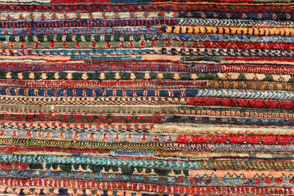 Multi Colored Gabbeh 5' 10 x 8' 10 - No. 44681 - ALRUG Rug Store