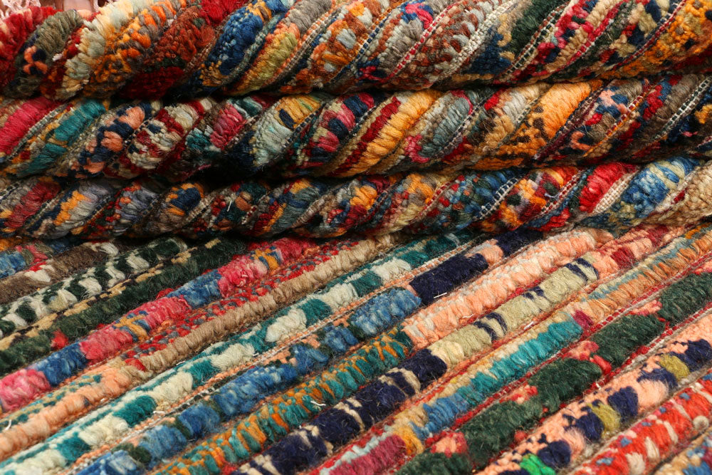 Multi Colored Gabbeh 5' 10 x 8' 10 - No. 44681 - ALRUG Rug Store