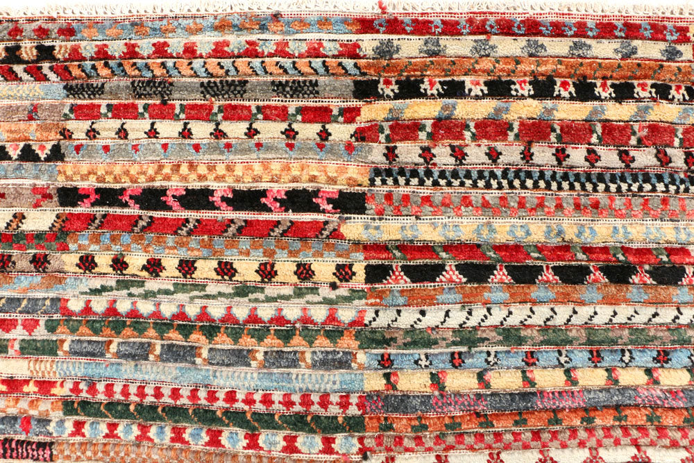 Multi Colored Gabbeh 5' 3 x 7' 9 - No. 44682 - ALRUG Rug Store