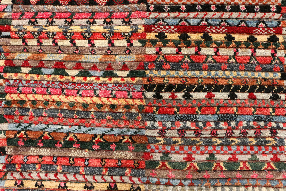 Multi Colored Gabbeh 5' 3 x 7' 9 - No. 44682 - ALRUG Rug Store