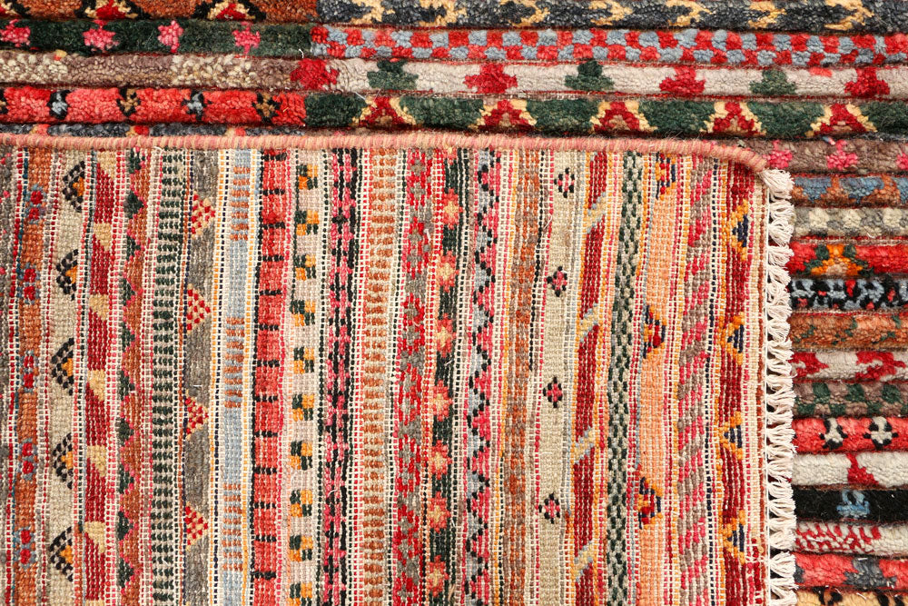 Multi Colored Gabbeh 5' 3 x 7' 9 - No. 44682 - ALRUG Rug Store