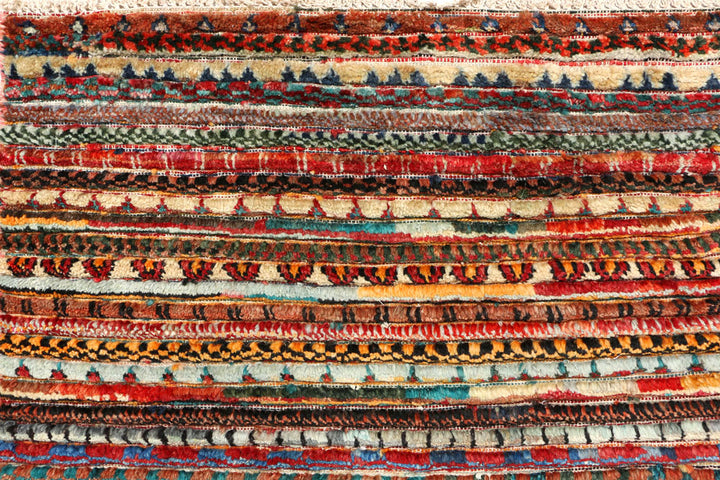 Multi Colored Gabbeh 5' 10 x 8' 10 - No. 44683 - ALRUG Rug Store