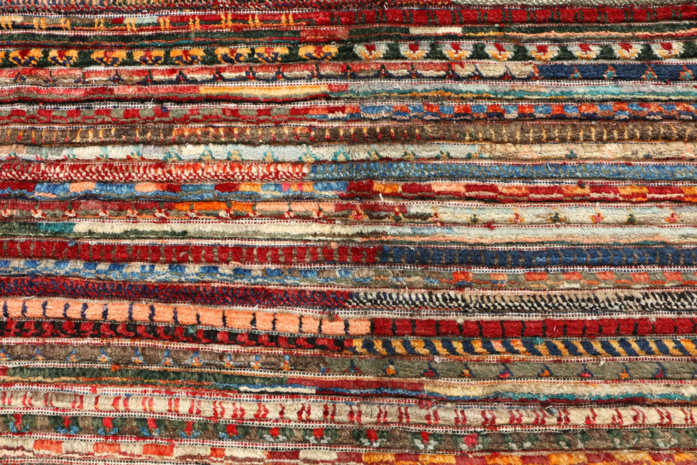 Multi Colored Gabbeh 5' 10 x 8' 10 - No. 44683 - ALRUG Rug Store