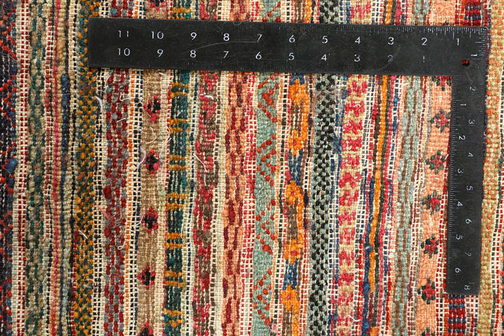 Multi Colored Gabbeh 5' 10 x 8' 10 - No. 44683 - ALRUG Rug Store