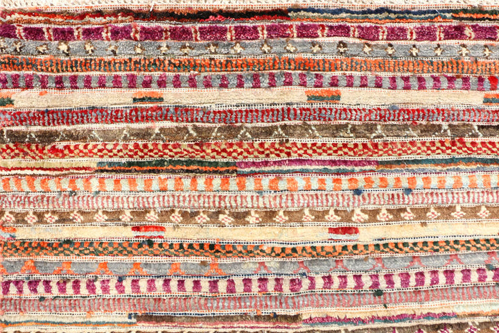Multi Colored Gabbeh 5' 11 x 9' 1 - No. 44684 - ALRUG Rug Store