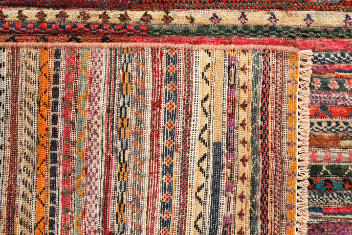 Multi Colored Gabbeh 5' 11 x 9' 1 - No. 44684 - ALRUG Rug Store