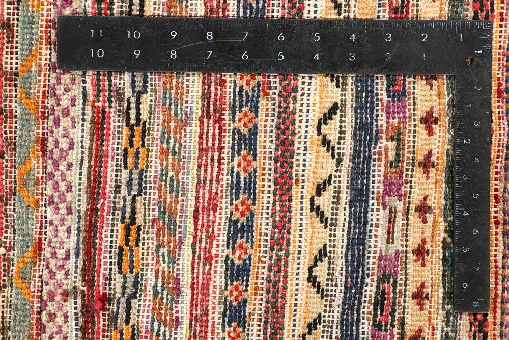 Multi Colored Gabbeh 5' 11 x 9' 1 - No. 44684 - ALRUG Rug Store