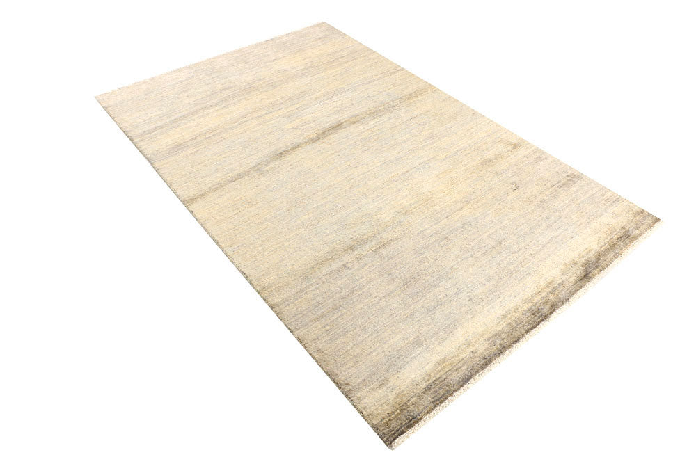 Silver Gabbeh 4' x 6' 3 - No. 44704 - ALRUG Rug Store