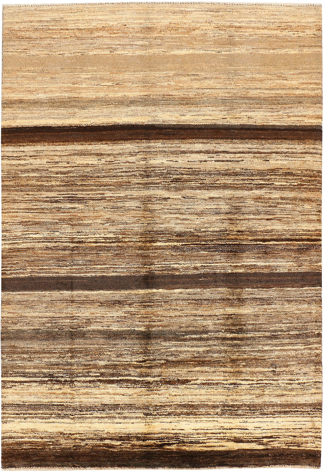 Navajo White Gabbeh 4' 7 x 6' 9 - No. 44706 - ALRUG Rug Store