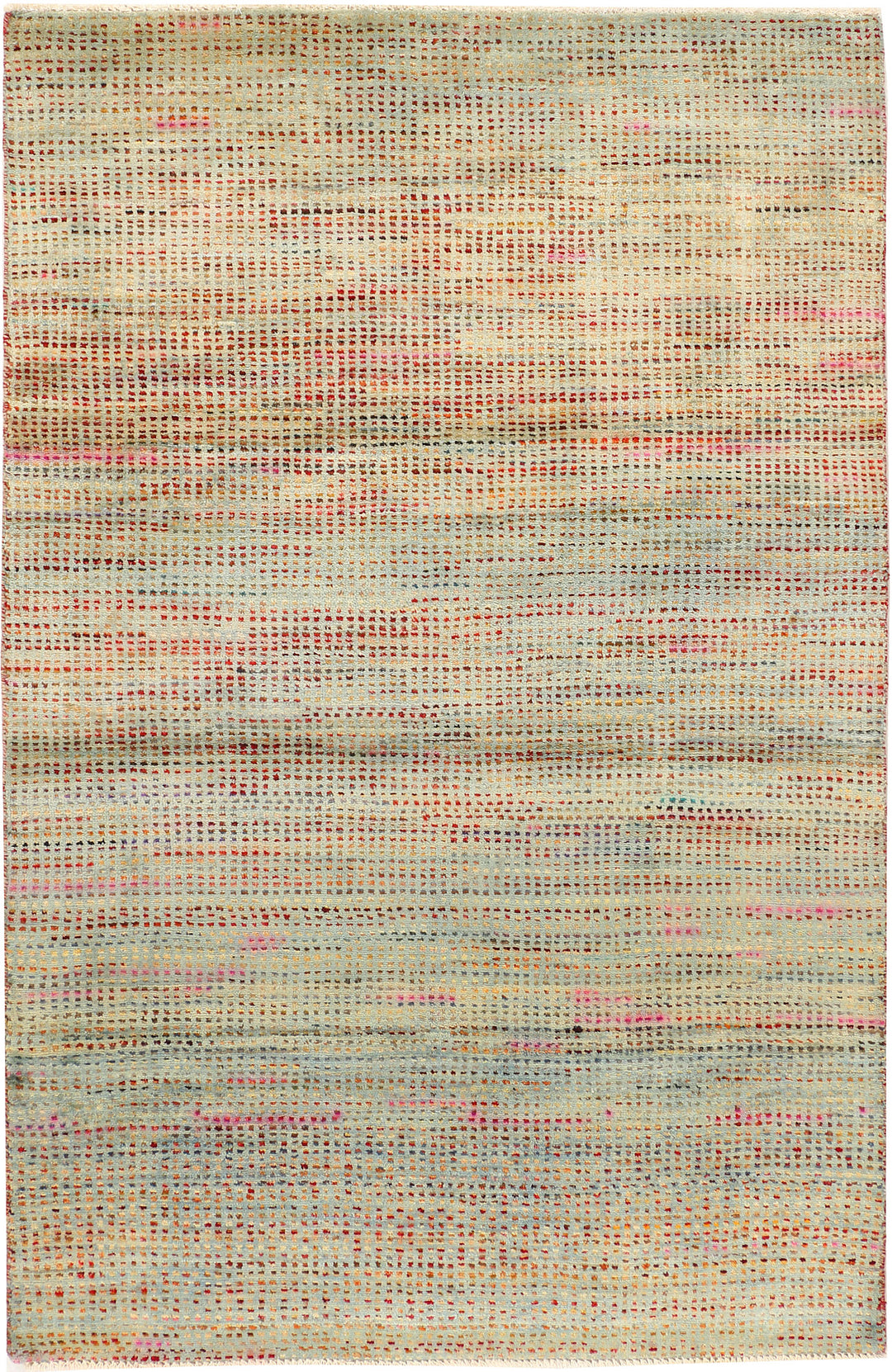 Multi Colored Gabbeh 4' 1 x 6' 4 - No. 44710 - ALRUG Rug Store