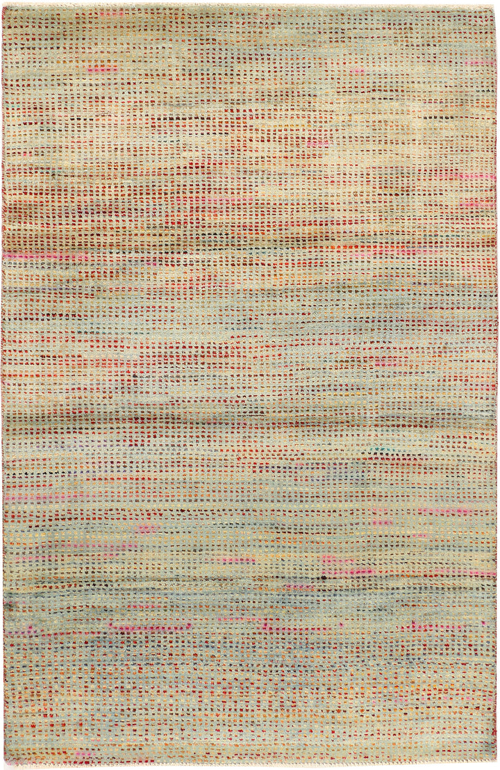 Multi Colored Gabbeh 4' 1 x 6' 4 - No. 44710 - ALRUG Rug Store