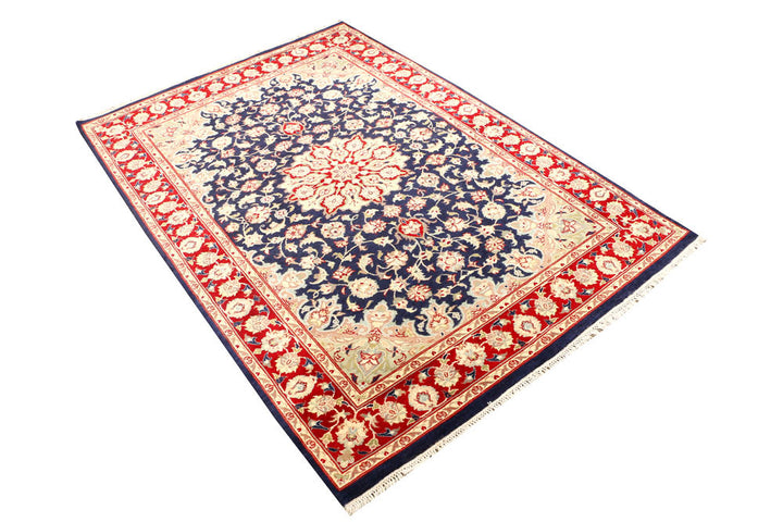 Midnight Blue Kashan 4' 1 x 6' - No. 44726 - ALRUG Rug Store
