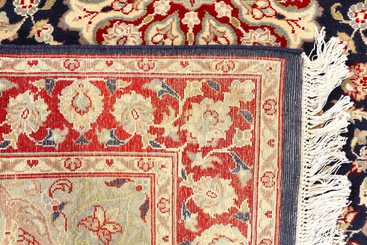 Midnight Blue Kashan 4' 1 x 6' - No. 44726 - ALRUG Rug Store