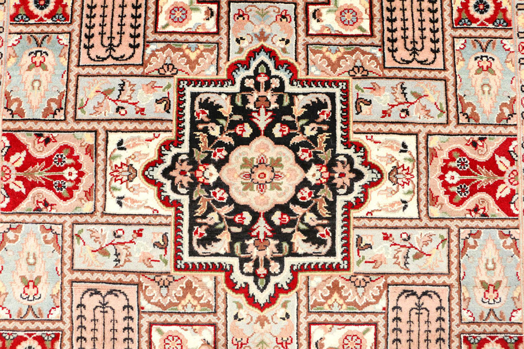 Multi Colored Bakhtiar 4'  1" x 6'  2" - No. QA82273