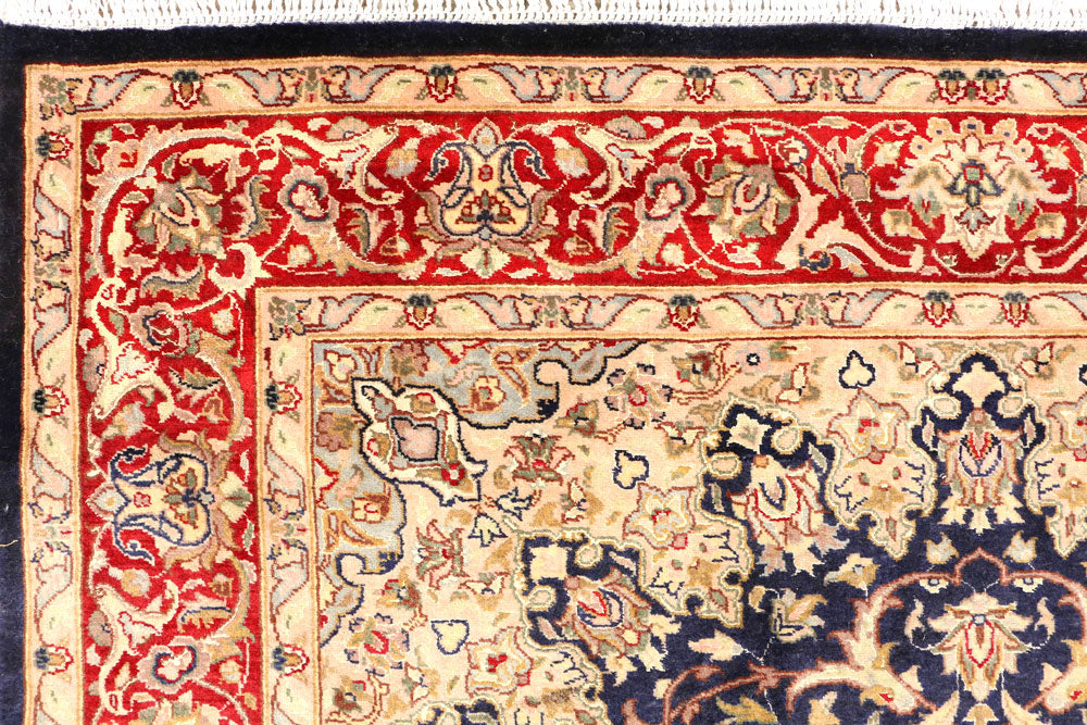 Midnight Blue Ardibil 4' 1 x 6' 2 - No. 44734 - ALRUG Rug Store