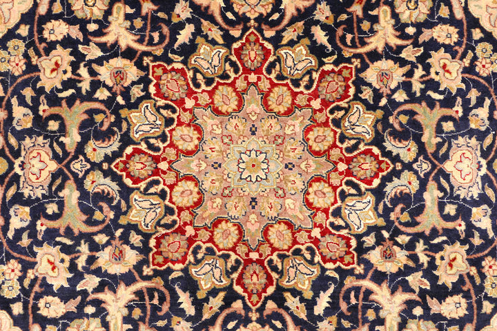 Midnight Blue Ardibil 4' 1 x 6' 2 - No. 44734 - ALRUG Rug Store