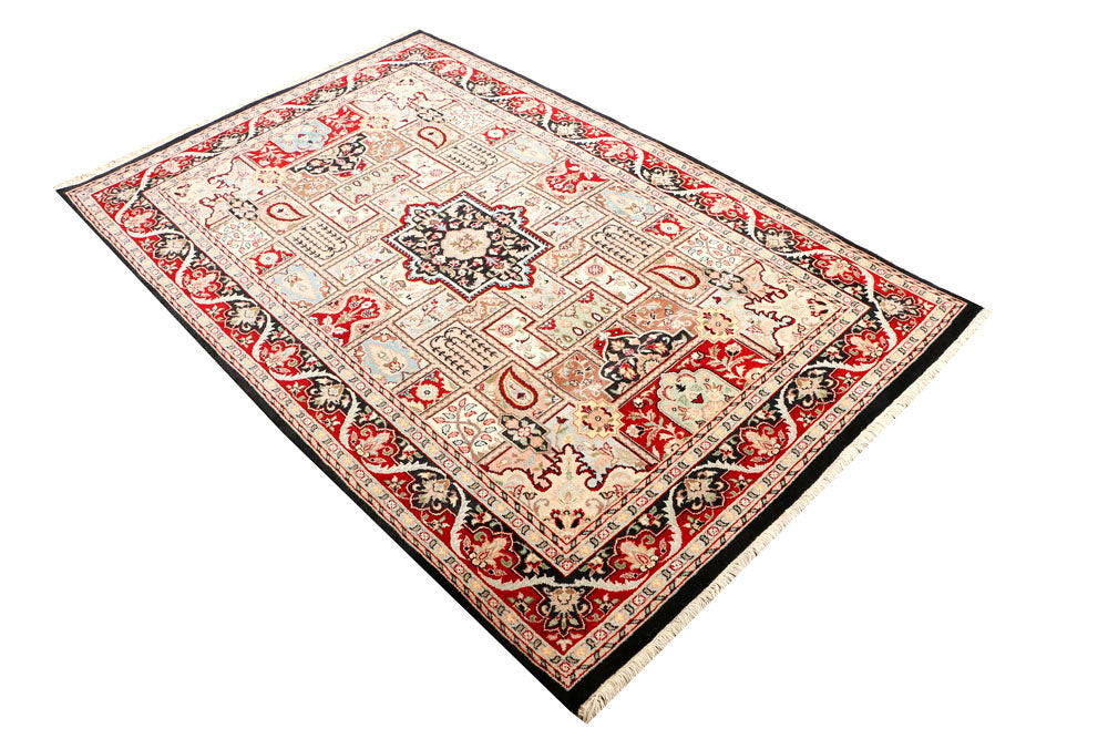 Multi Colored Bakhtiar 4' 6 x 7' 1 - No. 44741 - ALRUG Rug Store
