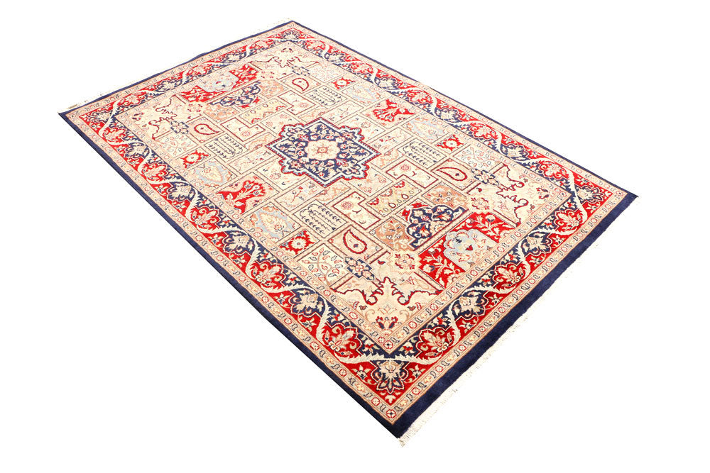 Multi Colored Bakhtiar 4' 8 x 6' 11 - No. 44743 - ALRUG Rug Store