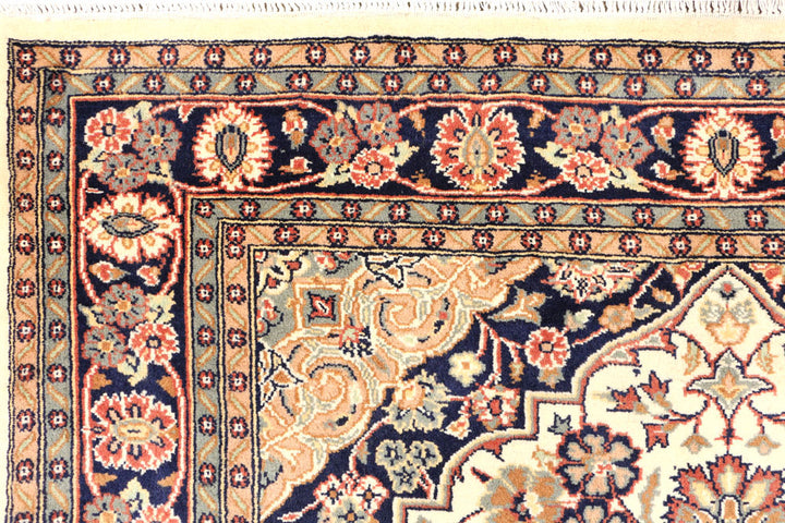 Cornsilk Isfahan 4' 7 x 7' 3 - No. 44744 - ALRUG Rug Store